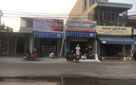 Sam Sam shop, Hải Phòng - Bảng Hiệu Quảng Cáo Đồng Vàng - Công Ty TNHH Quảng Cáo Đồng Vàng