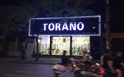 Cửa hàng Toranto - Bảng Hiệu Quảng Cáo Đồng Vàng - Công Ty TNHH Quảng Cáo Đồng Vàng