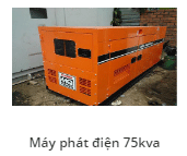Máy phát điện 75Kav - Công Ty TNHH Thiết Bị Vật Tư Hưng Thịnh