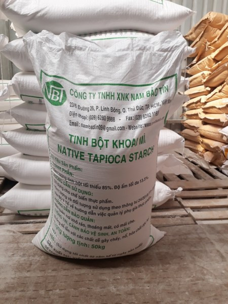 Tinh bột khoai mỳ 50kg - Tinh Bột Hiệp Phát - Công Ty TNHH Nông Sản Quốc Tế Hiệp Phát