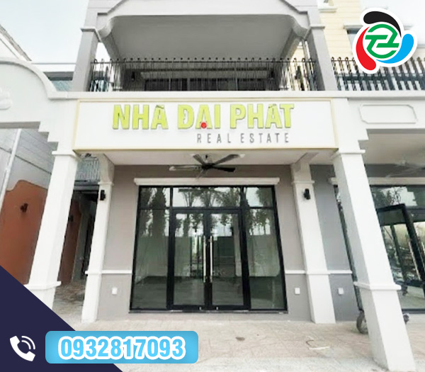 Bảng hiệu chữ nổi inox trên nền Alu - Bảng Hiệu Quảng Cáo Thắng Thiên - Công Ty Trách Nhiệm Hữu Hạn Một Thành Viên Thương Mại Dịch Vụ Sản Xuất Thắng Thiên