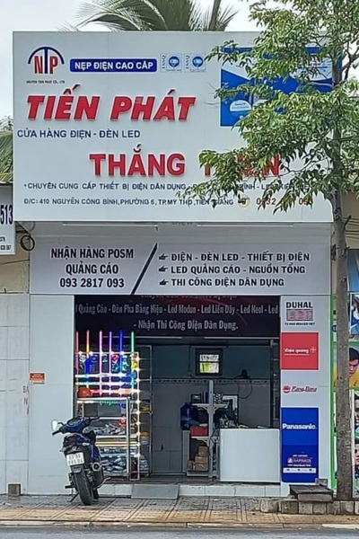 Bảng hiệu quảng cáo cửa hàng điện - Bảng Hiệu Quảng Cáo Thắng Thiên - Công Ty TNHH MTV Thương Mại Dịch Vụ Sản Xuất Thắng Thiên