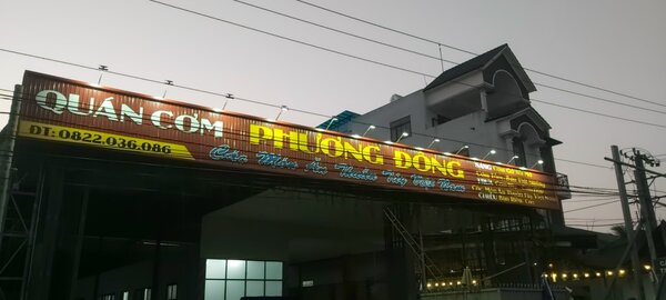 Bảng hiệu quảng cáo quán ăn - Bảng Hiệu Quảng Cáo Thắng Thiên - Công Ty TNHH MTV Thương Mại Dịch Vụ Sản Xuất Thắng Thiên