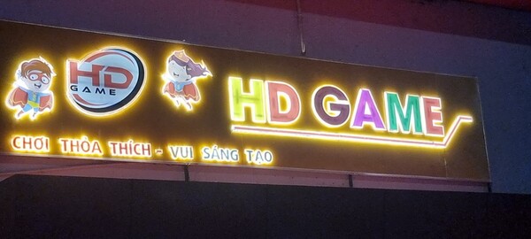 Biển quảng cáo đèn Led quán game - Bảng Hiệu Quảng Cáo Thắng Thiên - Công Ty TNHH MTV Thương Mại Dịch Vụ Sản Xuất Thắng Thiên