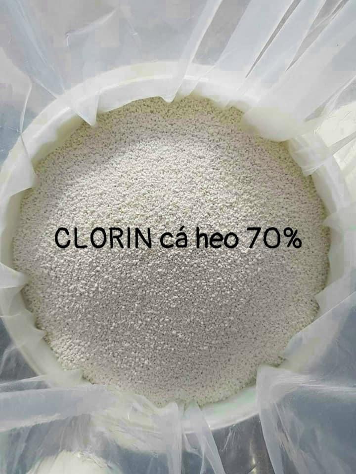 Clorin cá heo 70% - Môi Trường Quốc Huy - Công Ty TNHH Môi Trường Quốc Huy