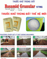 Thuốc khử  trùng dất Basamid - Công Ty TNHH Behn Meyer Agricare Việt Nam
