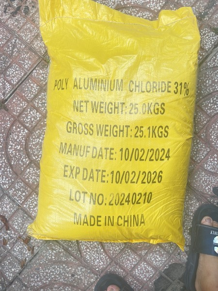 Poly Aluminium Chloride PAC - Hóa Chất Xử Lý Nước - Nước Thải Quốc Huy - Công Ty TNHH Môi Trường Quốc Huy