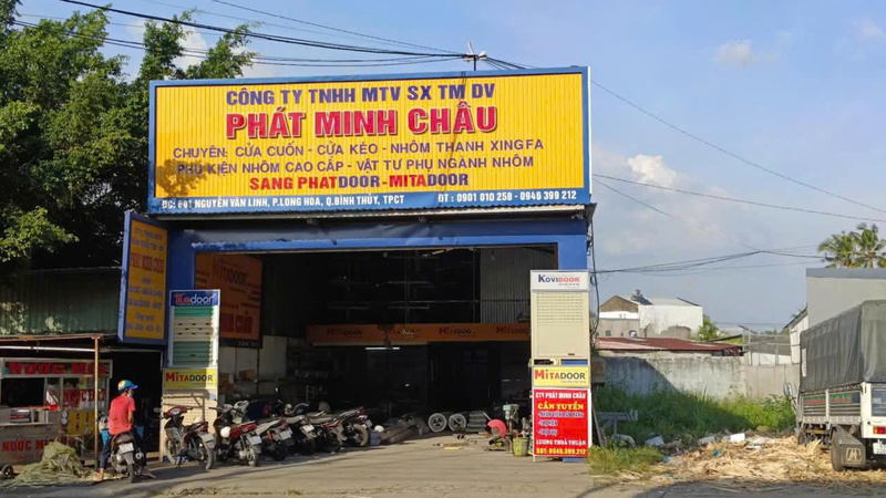 Kho xưởng sản xuất Phát Minh Châu