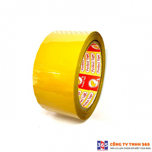 Băng keo PP 3.6cm - vàng - Văn Phòng Phẩm 365N - Công Ty TNHH 365N