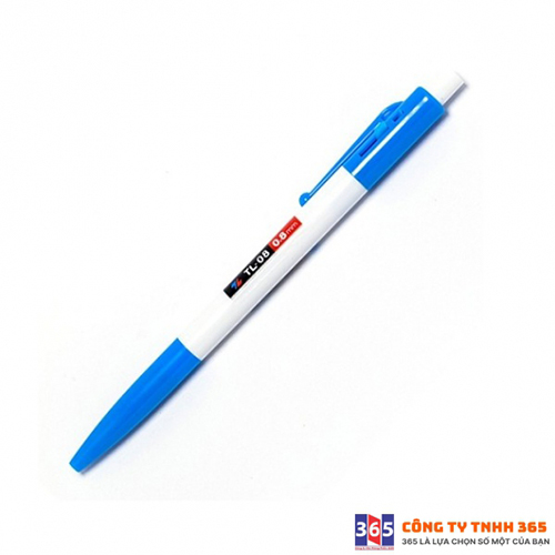 Bút bi Thiên Long TL08 xanh ngòi 0.8