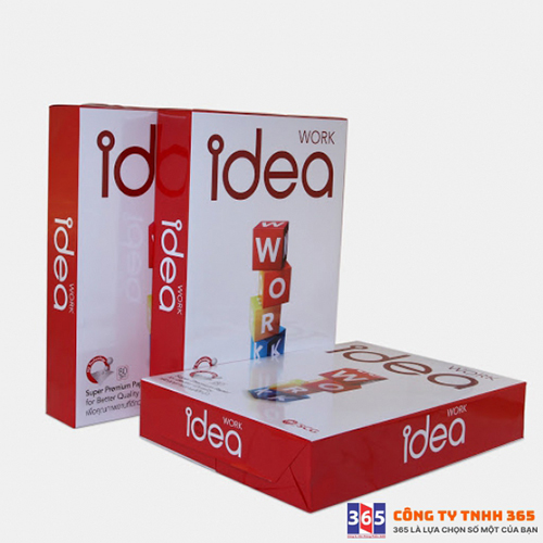 Giấy A4 Idea 80 Gsm - Văn Phòng Phẩm 365N - Công Ty TNHH 365N