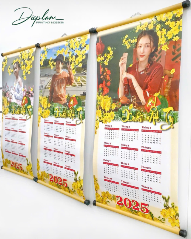 In lịch treo tường - In ấn DiepLam - Công Ty TNHH Sản Xuất Thương Mại In ấn DiepLam