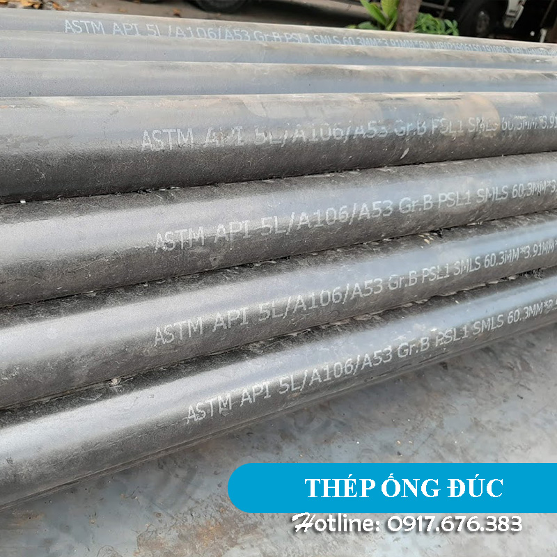 Thép ống đúc - Công Ty TNHH XNK Thép Thành Đạt Phát