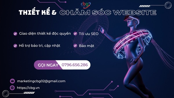 Quản trị website - Dịch Vụ Marketing CBG - Công Ty Cổ Phần Liên Kết Marketing CBG