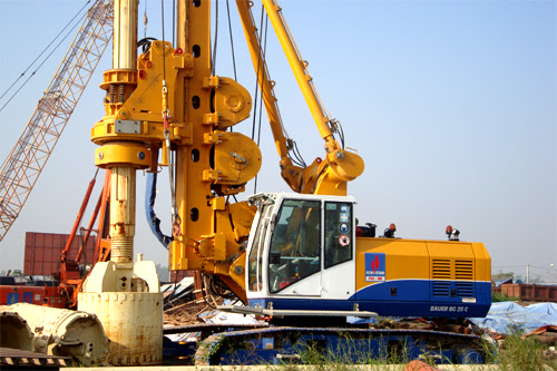 Đóng cọc khoan nhồi
