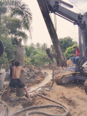 Thi công đóng cọc