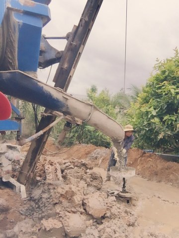 Thi công đóng cọc