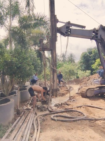 Thi công đóng cọc