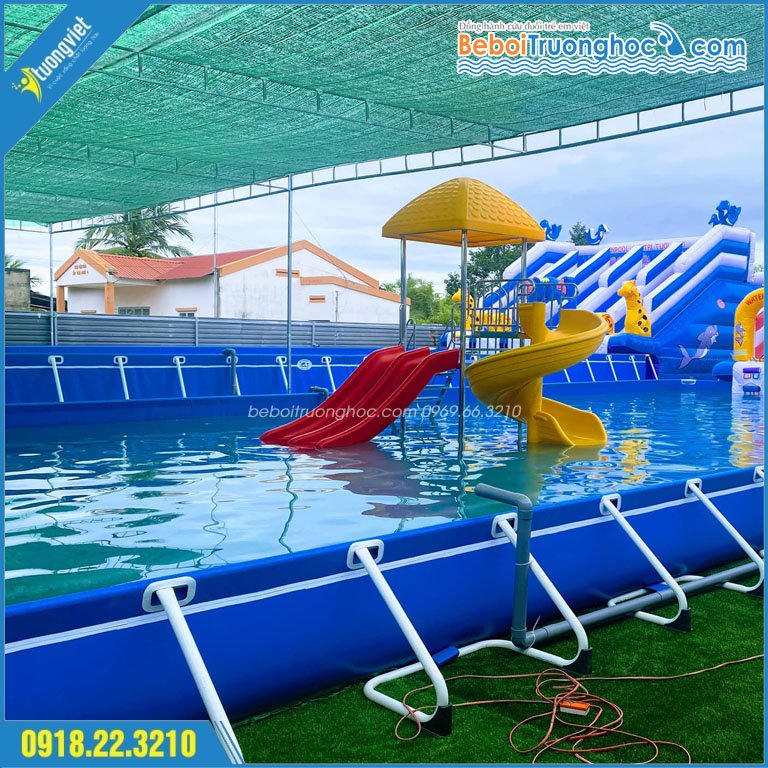 Bể bơi thông minh - bể bơi lắp ghép - Công Ty TNHH Giải Pháp Công Nghệ ý Tưởng Việt
