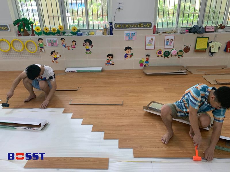 Thi công sàn gỗ - Công Ty TNHH Đầu Tư Và TM DV WinFloor