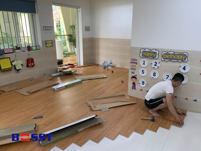 Thi công sàn gỗ - Công Ty TNHH Đầu Tư Và TM DV WinFloor