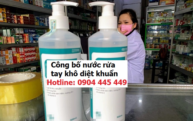 Công bố lưu hành nước rửa tay - Công Ty TNHH Oceanlaw D&T Việt Nam