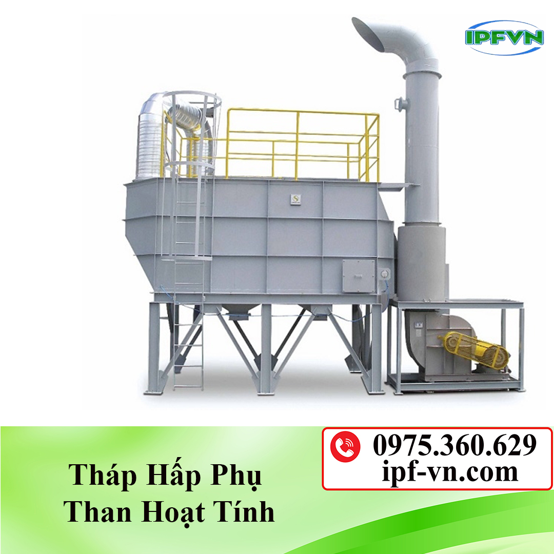Tháp hấp thụ than hoạt tính