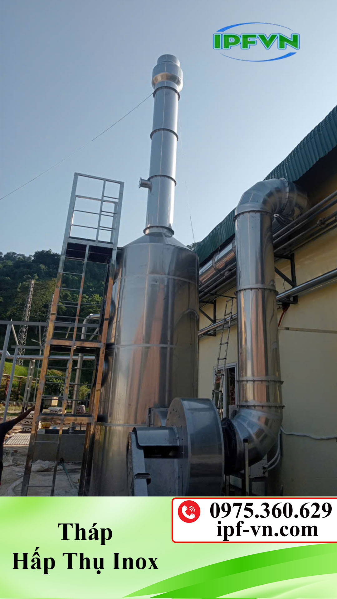Tháp hấp thụ inox
