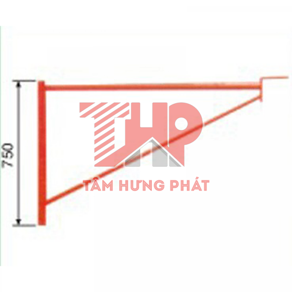 Giàn giáo Pal 0.75m - Giàn Giáo & Cốp Pha Thép Tâm Hưng Phát - Công Ty TNHH Chế Biến Lâm Sản Và Xây Dựng Tâm Hưng Phát