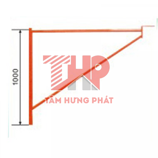 Giàn giáo Pal 1m - Giàn Giáo & Cốp Pha Thép Tâm Hưng Phát - Công Ty TNHH Chế Biến Lâm Sản Và Xây Dựng Tâm Hưng Phát