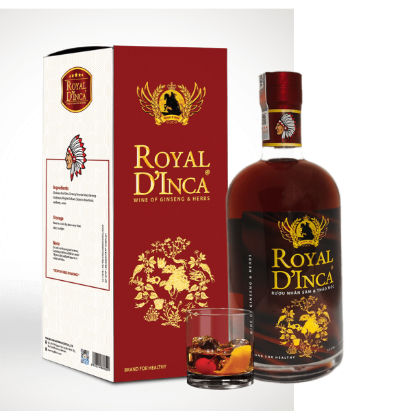 Rượu Royal Dinca - Sâm Maca Peru - Công Ty TNHH Thực Phẩm Trường Sinh Việt Nam
