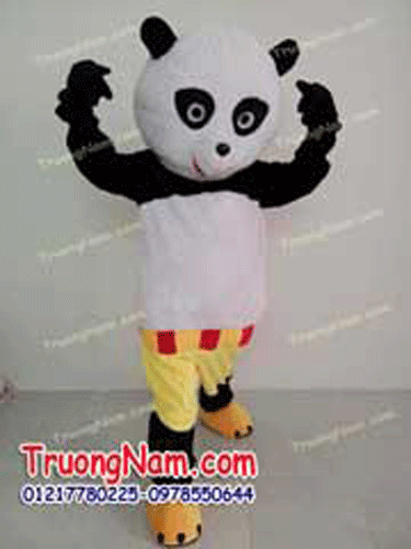 Mascot Gấu Panda - May Mặc Trường Nam - Công Ty TNHH Sản Xuất Thương Mại Dịch Vụ Trường Nam