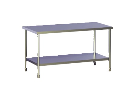 Bàn inox có giá dưới