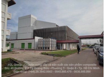 Dự Án Bồn Lắp Ghép – Bệnh Viện Setthathirath – Lào - Nhựa Composite Lương Hải Hưng - Công Ty TNHH Lương Hải Hưng