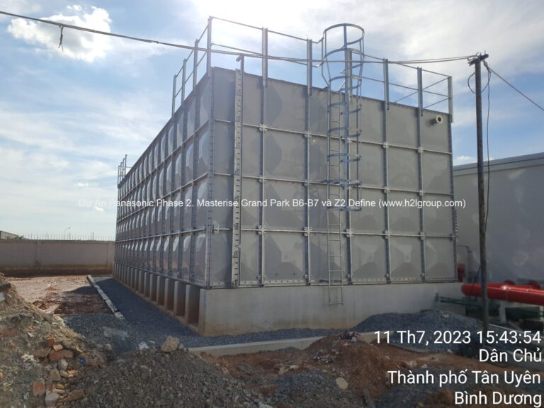 Dự Án Bồn Lắp Ghép Của H2L Group - Nhựa Composite Lương Hải Hưng - Công Ty TNHH Lương Hải Hưng