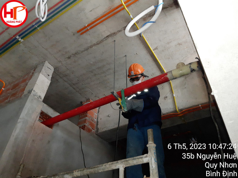 Hình ảnh thi công thực tế tại công trình