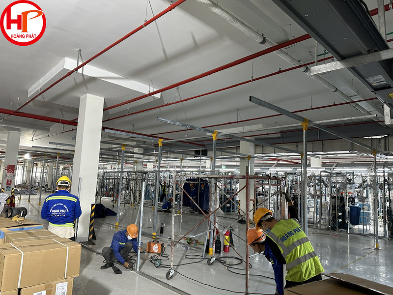 Hình ảnh thi công thực tế tại công trình