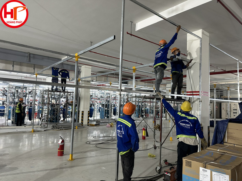 Hình ảnh thi công thực tế tại công trình