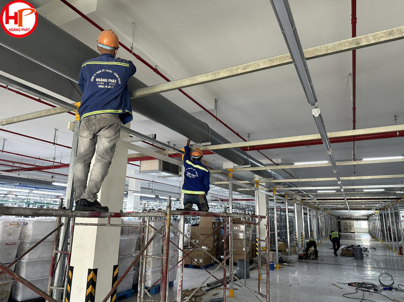 Hình ảnh thi công thực tế tại công trình