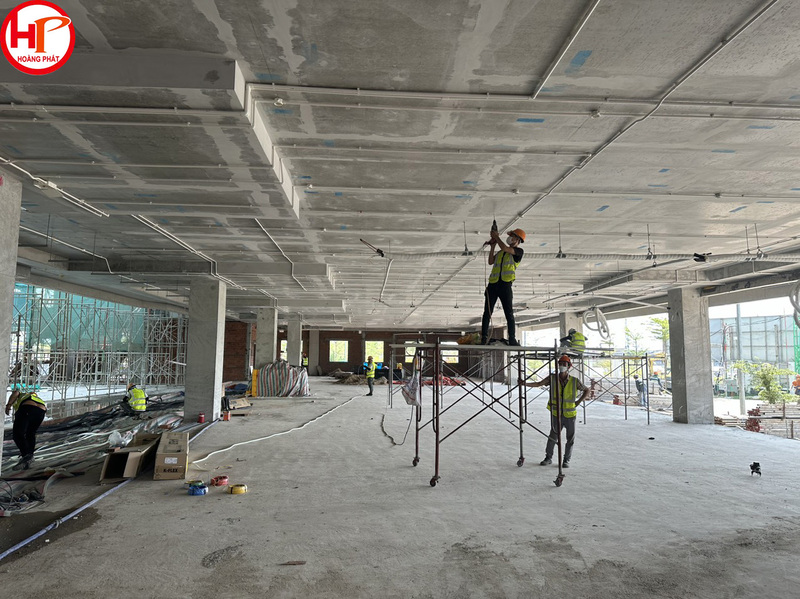 Hình ảnh thi công thực tế tại công trình