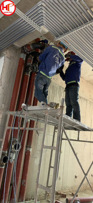 Hình ảnh thi công thực tế tại công trình