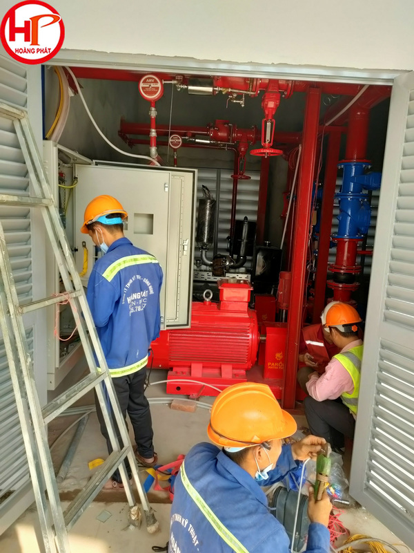 Hình ảnh thi công thực tế tại công trình