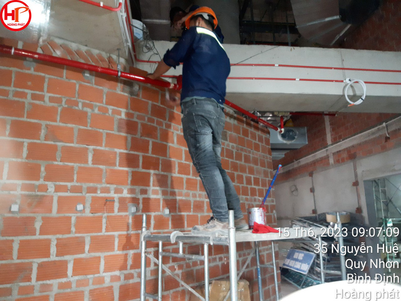 Hình ảnh thi công thực tế tại công trình