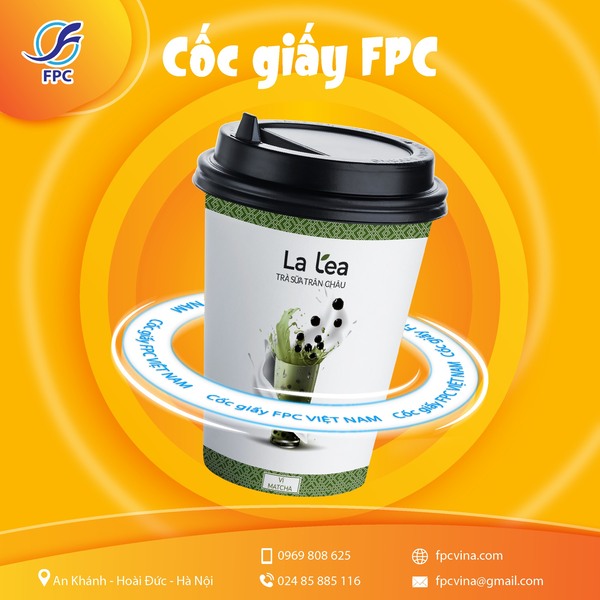 Cốc Lalea 16oz 480ml - Đồ Dùng Giấy FPC - Công Ty TNHH FPC Việt Nam