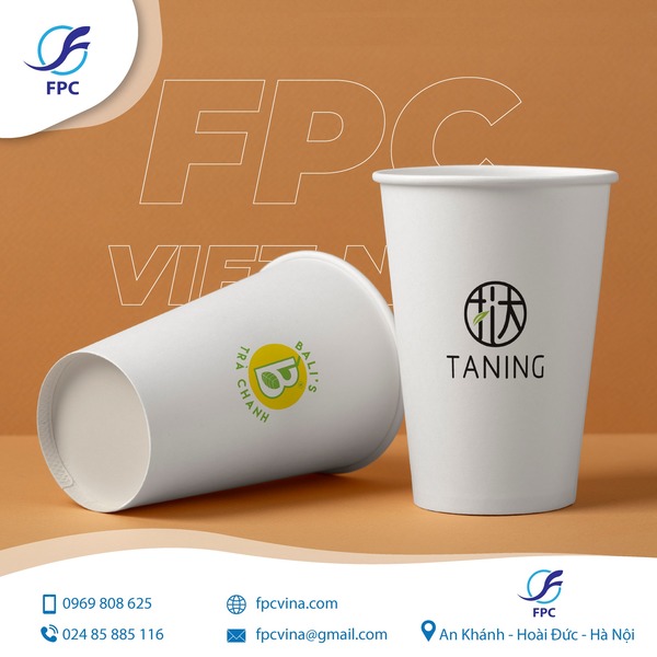 Cốc trà chanh 16oz 480ml - Đồ Dùng Giấy FPC - Công Ty TNHH FPC Việt Nam