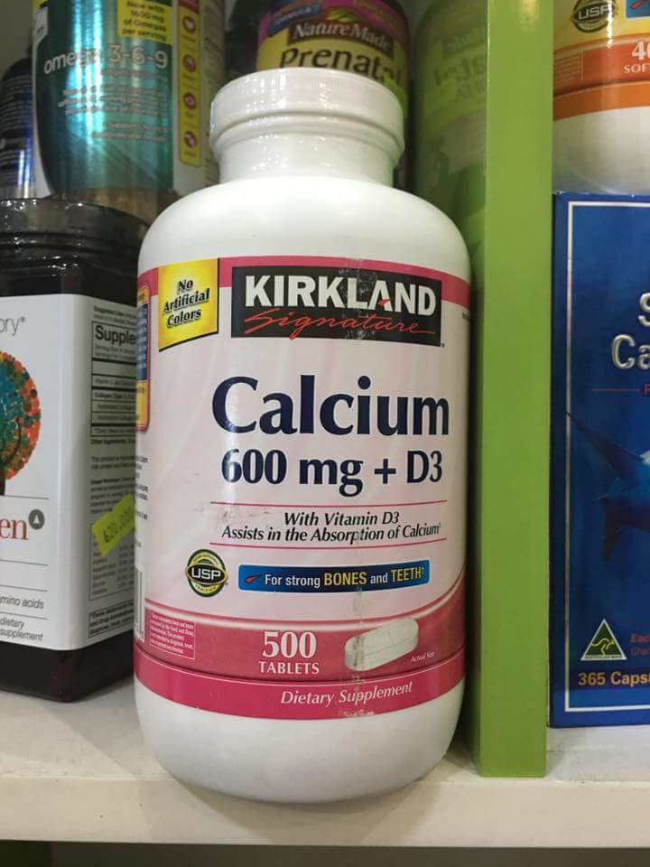 Thuốc bổ sung Canxi Kirkland Calcium - Thảo Dược Từ Thiên Nhiên