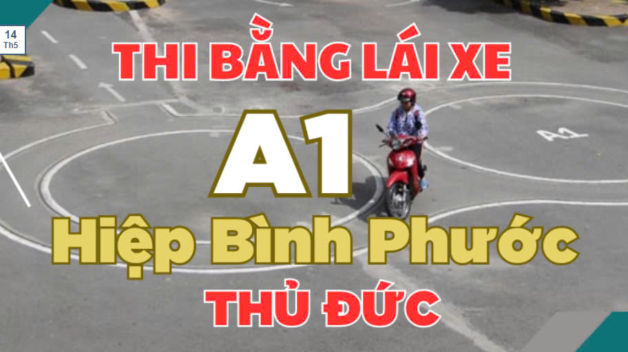 Thi bằng lái xe máy A1