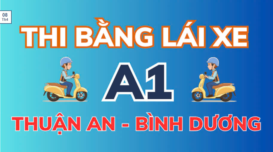 Thi bằng lái xe máy A1