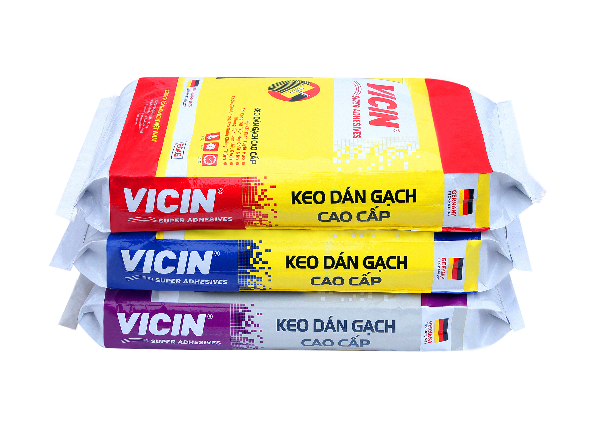 Keo dán gạch VC01, 02, 03 - Công Ty Cổ Phần Vicin Việt Nam
