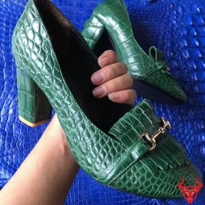 Giày da cá sấu nữ cao cấp